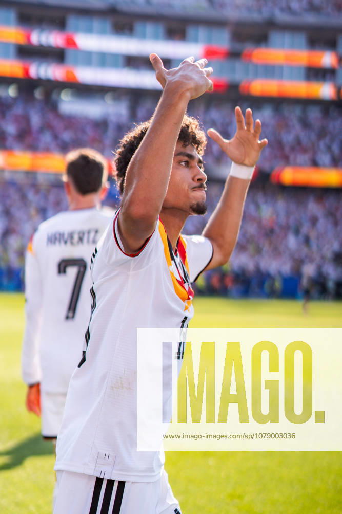 2026 FIFA World Cup, Round of 32, Germany vs. Paraguay, June 29, 2026, Boston Stadium Goal to make it 1–1 by Kai Havertz (Germany), Aleksandar Pavlovic (Germany), Leroy Sané (Germany), Jonathan Tah (Germany), Joshua Kimmich (Germany), Nathaniel Brown (Germany)