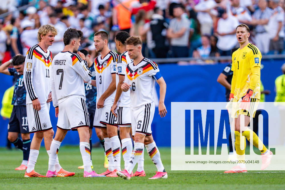 2026 FIFA World Cup, Round of 32, Germany vs. Paraguay, June 29, 2026, Boston Stadium Antonio Rüdiger (Germany) Nick Woltemade (Germany) Kai Havertz (Germany) Waldemar Anton (Germany) Joshua Kimmich (Germany) Manuel Neuer (Germany)