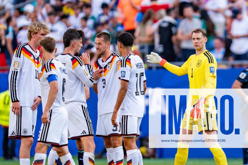 2026 FIFA World Cup, Round of 32, Germany vs. Paraguay, June 29, 2026, Boston Stadium Antonio Rüdiger (Germany) Nick Woltemade (Germany) Kai Havertz (Germany) Waldemar Anton (Germany) Joshua Kimmich (Germany) Manuel Neuer (Germany)