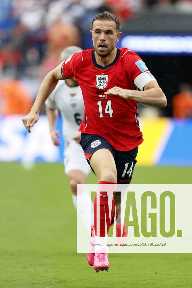 Panama v England: Group L - FIFA World Cup, WM, Weltmeisterschaft, Fussball 2026 Jordan Henderson of England running during the FIFA World Cup 2026 Group L match between Panama and England at New York New Jersey Stadium on June 27, 2026 in East Rutherford, United States. East Rutherford New York New Jersey Stadium NJ United States