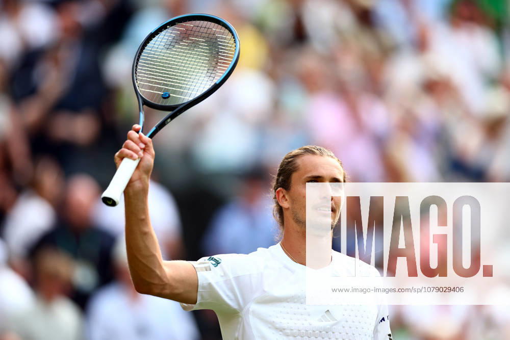 KW27 Alexander Zverev celebrates victory in his first round match Wimbledon Tennis Championships, Day 2, The All England Lawn Tennis and Croquet Club, London, UK - 30 Jun 2026London The All England Lawn Tennis and United Kingdom