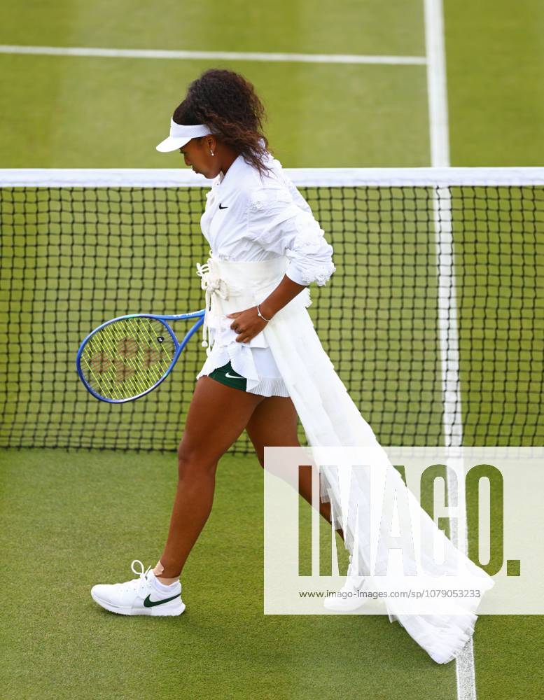 Naomi Osaka walks onto Court No.2 ahead of her second round match Wimbledon Tennis Championships, Day 3, The All England Lawn Tennis and Croquet Club, London, UK - 01 Jul 2026London The All England Lawn Tennis and United Kingdom