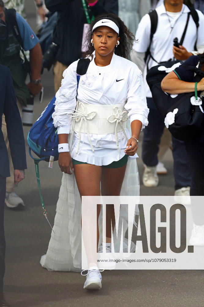 Naomi Osaka walks onto Court No.2 ahead of her second round match Wimbledon Tennis Championships, Day 3, The All England Lawn Tennis and Croquet Club, London, UK - 01 Jul 2026London The All England Lawn Tennis and United Kingdom
