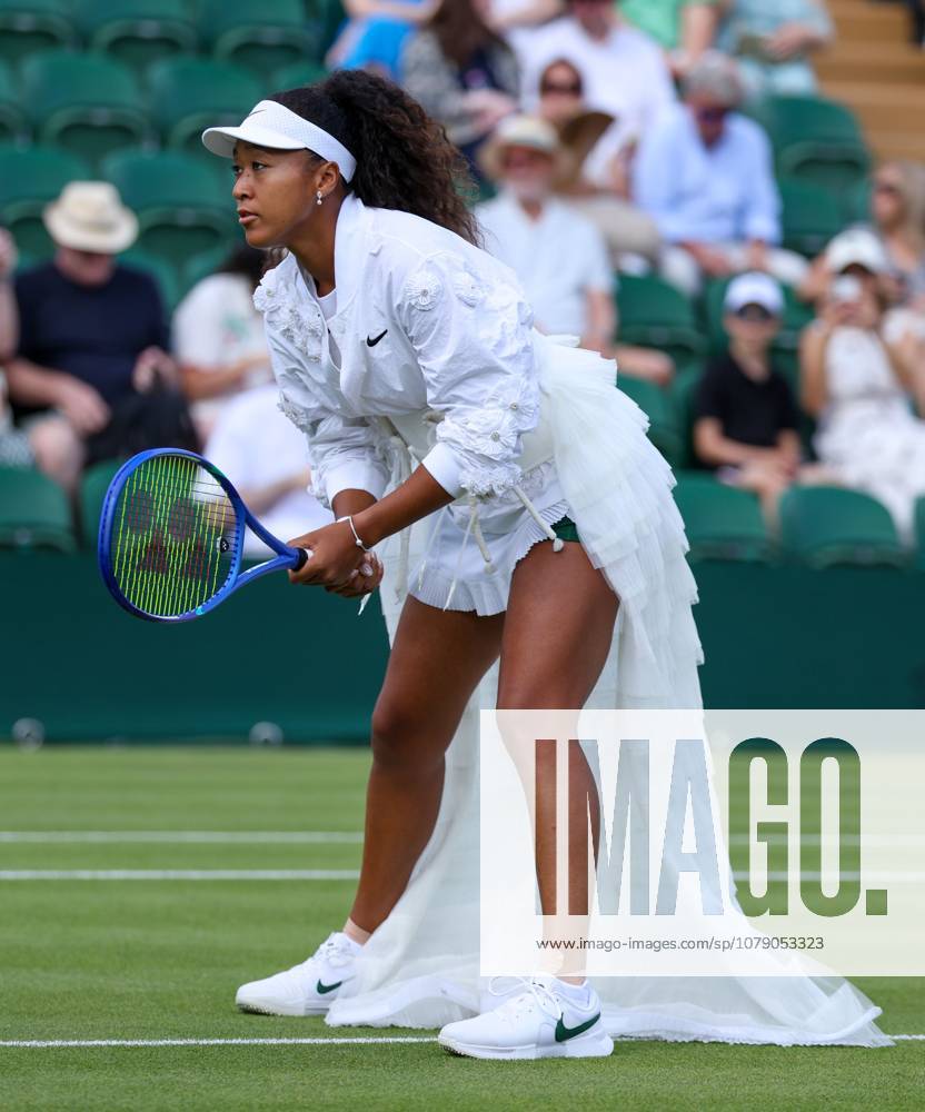 Nao warms up ahead of her during her second round match Wimbledon Tennis Championships, Day 3, The All England Lawn Tennis and Croquet Club, London, UK - 01 Jul 2026London The All England Lawn Tennis and United Kingdom