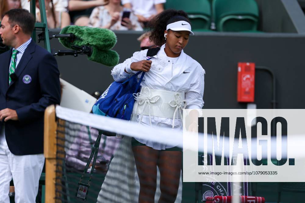 Naomi Osaka ahead of her second round match Wimbledon Tennis Championships, Day 3, The All England Lawn Tennis and Croquet Club, London, UK - 01 Jul 2026London The All England Lawn Tennis and United Kingdom