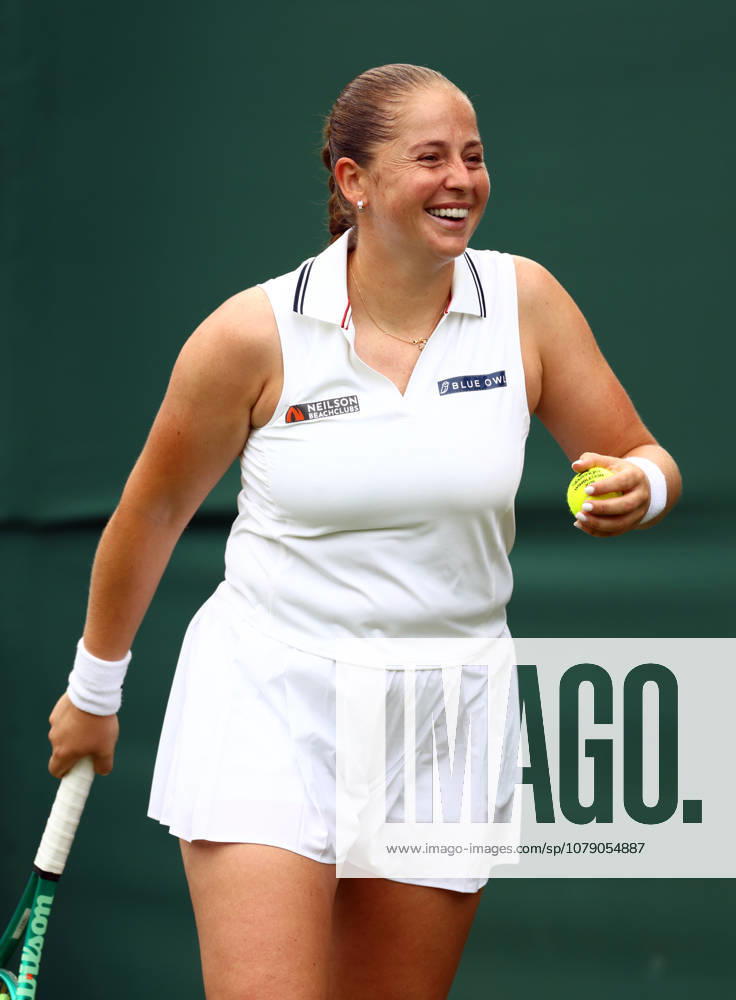 Jelena Ostapenko during her second round match Wimbledon Tennis Championships, Day 3, The All England Lawn Tennis and Croquet Club, London, UK - 01 Jul 2026London The All England Lawn Tennis and United Kingdom