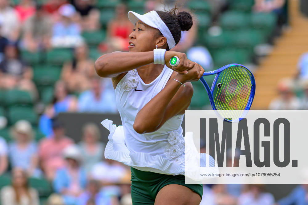 Day Three: The Championships - Wimbledon 2026 LONDON, ENGLAND JULY 01 - Naomi Osaka of Japan during Ladies Single Second Round at The Wimbledon Lawn Tennis Championship at Wimbledon on July 01, 2026 in London, England. (Photo by Keeran Marquis)