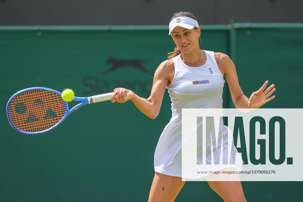 Day Three: The Championships - Wimbledon 2026 LONDON, ENGLAND JULY 01 - Anastasia Gasanova of Russia during Ladies Single Second Round at The Wimbledon Lawn Tennis Championship at Wimbledon on July 01, 2026 in London, England. (Photo by Keeran Marquis)