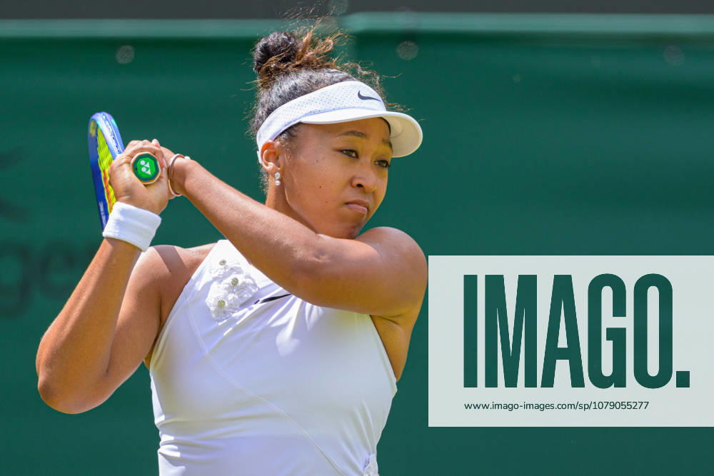 Day Three: The Championships - Wimbledon 2026 LONDON, ENGLAND JULY 01 - Naomi Osaka of Japan during Ladies Single Second Round at The Wimbledon Lawn Tennis Championship at Wimbledon on July 01, 2026 in London, England. (Photo by Keeran Marquis)