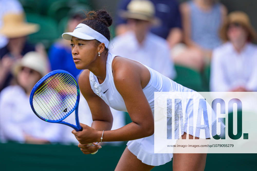Day Three: The Championships - Wimbledon 2026 LONDON, ENGLAND JULY 01 - Naomi Osaka of Japan during her Ladies Single Second Round at The Wimbledon Lawn Tennis Championship at Wimbledon on July 01, 2026 in London, England. (Photo by Keeran Marquis)