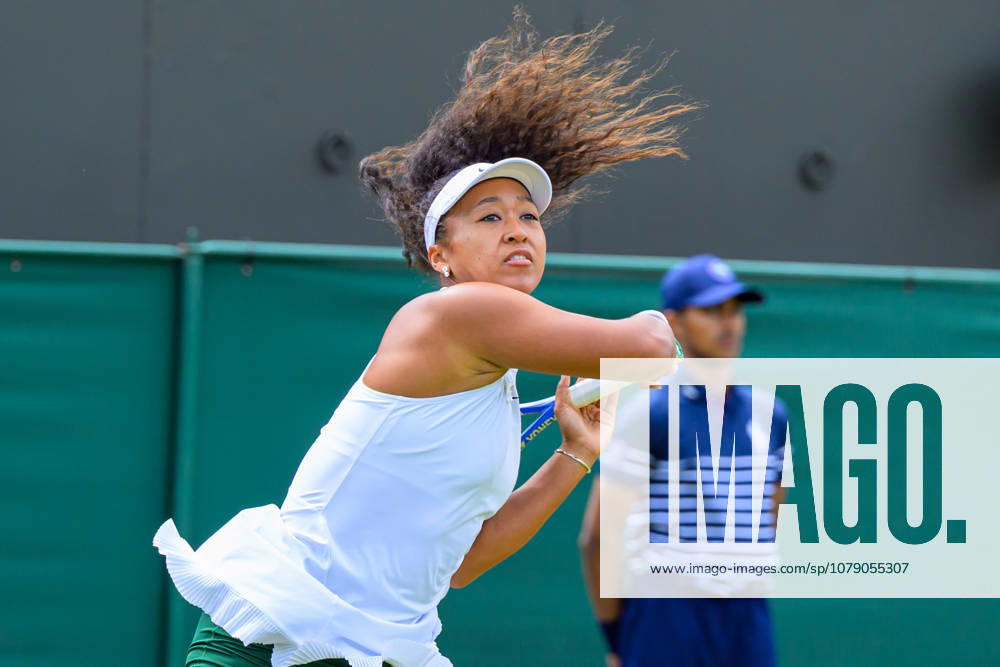 Day Three: The Championships - Wimbledon 2026 LONDON, ENGLAND JULY 01 - Naomi Osaka of Japan during her Ladies Single Second Round at The Wimbledon Lawn Tennis Championship at Wimbledon on July 01, 2026 in London, England. (Photo by Keeran Marquis)