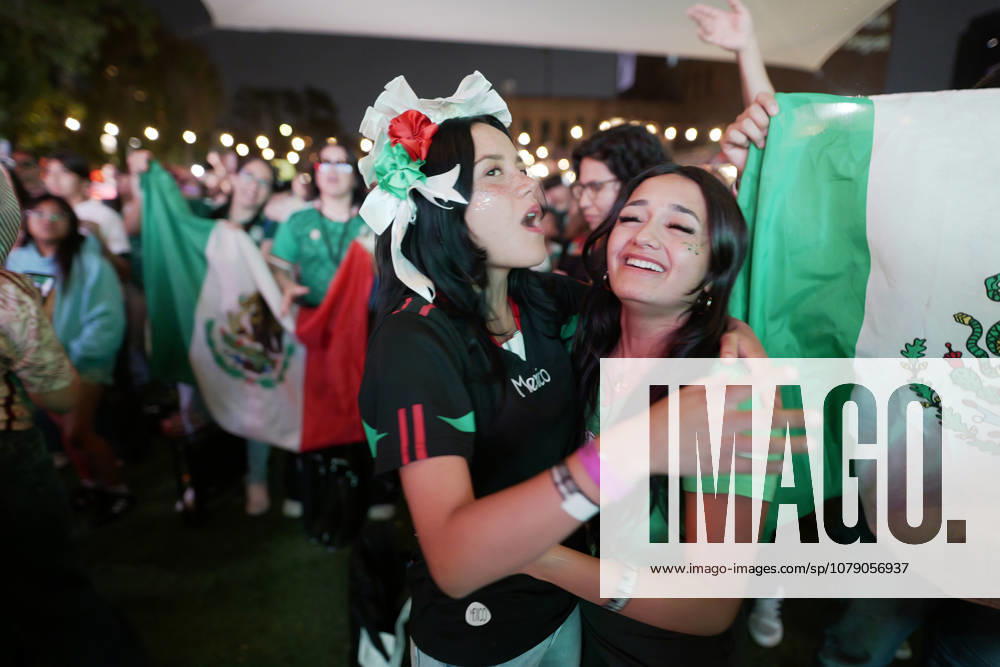Mexico defeated Ecuador 2–0, marking their first victory in a decisive match in 40 years Fans of the Mexican national team, Nationalteam gathered to support the team and celebrate the World Cup victory over Ecuador. Los Angeles California United States