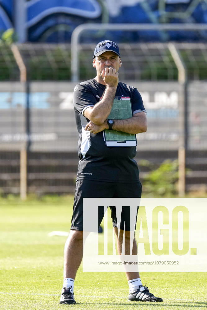 Rui Mota, Coach, Head Coach, SV Waldhof, Cutout, Full Body, Single Image, Single Photo, Action, July 1, 2026, Mannheim, Germany, soccer, 3rd Division, start of training for SV Waldhof Mannheim, DFB and DFL regulations prohibit any use of photographs as image sequences and or quasi-video