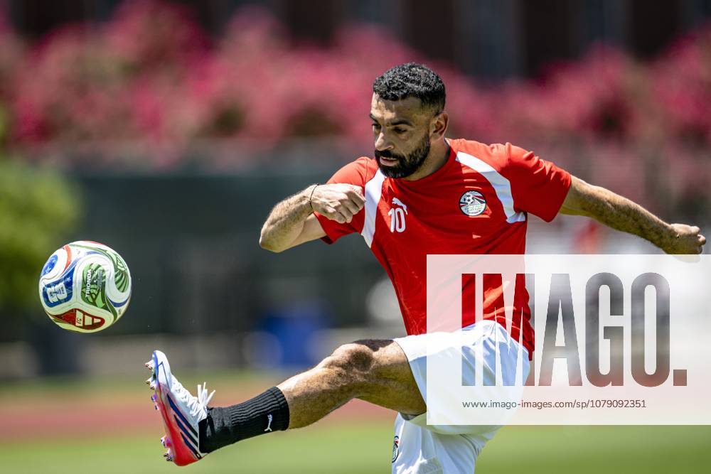 DALLAS: Mohamed Salah of Egypt during the 2026 World Cup, training with Egypt at Washburne Soccer and Track Stadium on July 2, 2026, in Dallas, United States. Photo by Stefan Koops, EYE4IMAGES, DeFodi Images