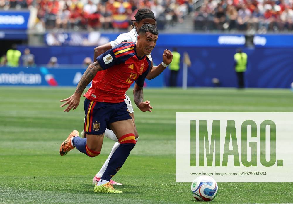 . - Spain v Austria, FIFA World Cup, WM, Weltmeisterschaft, Fussball 2026, Round Of 32, Los Angeles Stadium, Los Angeles, USA, 2nd July 2026. DC Photos Crystal Pix Pedro Porro of Spain national team, Nationalteam - Spain v Austria, FIFA World Cup 2026, Round Of 32, Los Angeles Stadium, Los Angeles, USA, 2nd July 2026. DC Photos Crystal Pix Los Angeles Los Angeles Stadium United States Of America