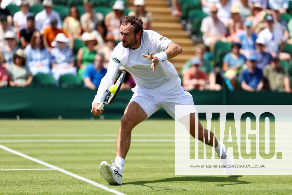 Roman Safiullin during his third round match Wimbledon Tennis Championships, Day 5, The All England Lawn Tennis and Croquet Club, London, UK - 03 Jul 2026London The All England Lawn Tennis and United Kingdom
