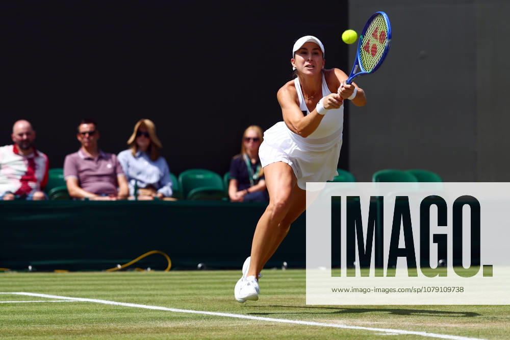 Belinda Bencic during her third round match Wimbledon Tennis Championships, Day 5, The All England Lawn Tennis and Croquet Club, London, UK - 03 Jul 2026London The All England Lawn Tennis and United Kingdom