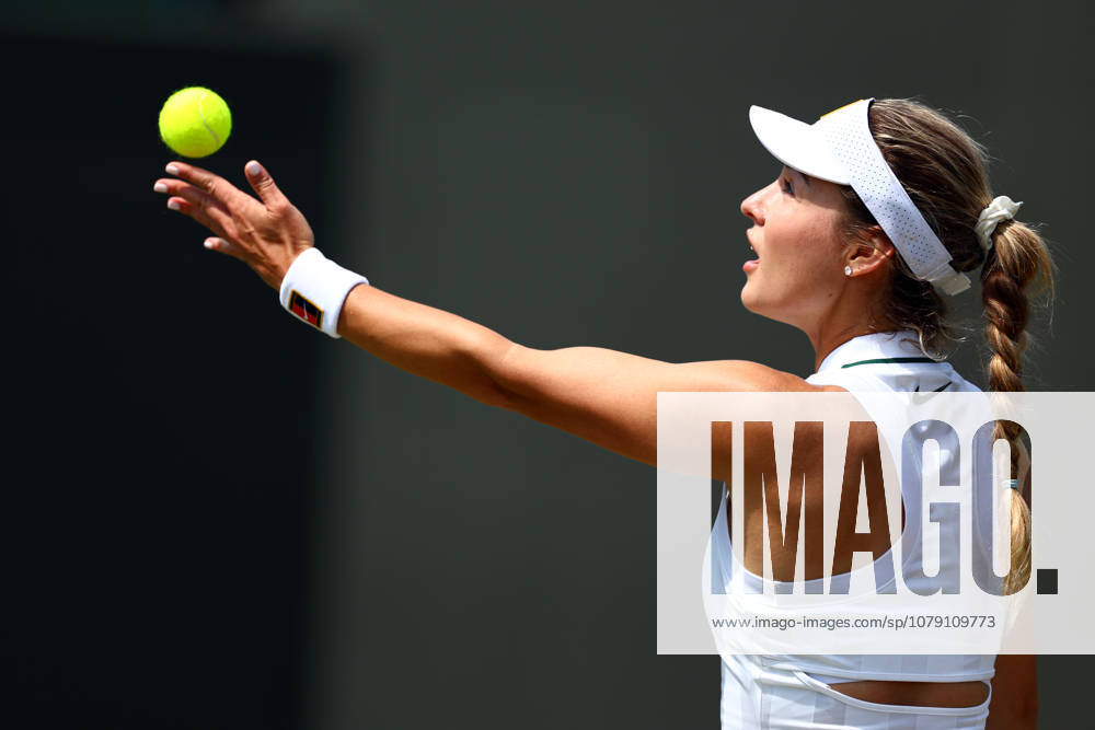 Anna Kalinskaya during her third round match Wimbledon Tennis Championships, Day 5, The All England Lawn Tennis and Croquet Club, London, UK - 03 Jul 2026London The All England Lawn Tennis and United Kingdom