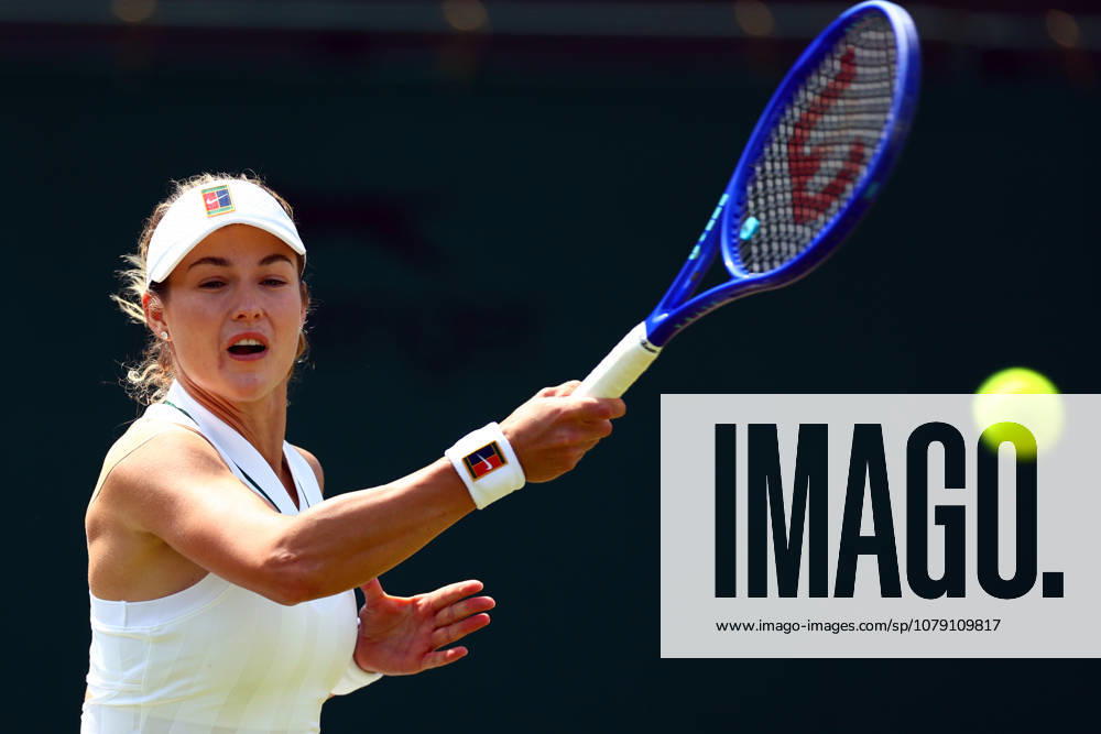 Anna Kalinskaya during her third round match Wimbledon Tennis Championships, Day 5, The All England Lawn Tennis and Croquet Club, London, UK - 03 Jul 2026London The All England Lawn Tennis and United Kingdom