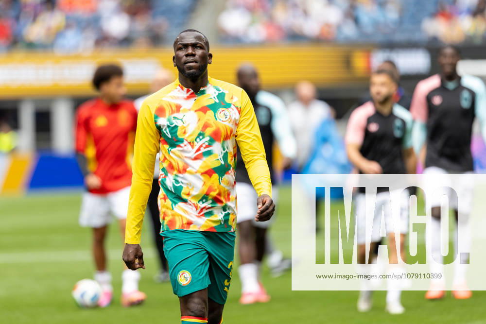 Senegal defender Kalidou Koulibaly (3) walk off the field before the game Belgium national team, Nationalteam vs Senegal National Team for the FIFA World Cup, WM, Weltmeisterschaft, Fussball match, for the Round of 32 at Seattle Stadium. Seattle USA - ZUMAl181 20260701_zsp_l181_043
