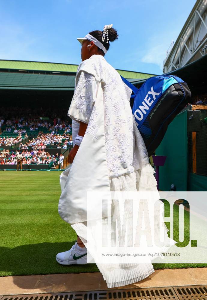 Naomi Osaka walks onto No. 1 Court ahead of her third round match Wimbledon Tennis Championships, Day 5, The All England Lawn Tennis and Croquet Club, London, UK - 03 Jul 2026London The All England Lawn Tennis and United Kingdom