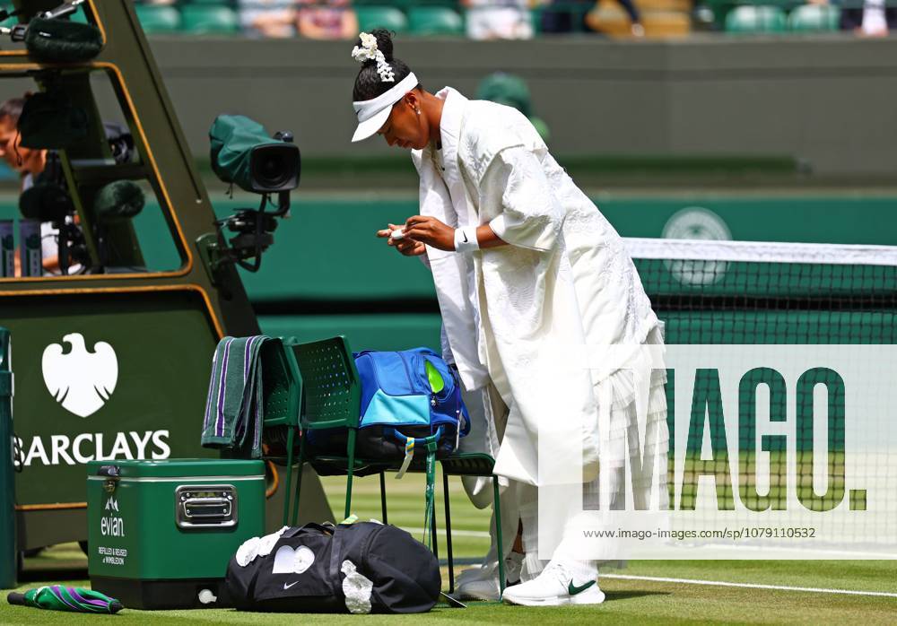 Naomi Osaka ahead of her third round match Wimbledon Tennis Championships, Day 5, The All England Lawn Tennis and Croquet Club, London, UK - 03 Jul 2026London The All England Lawn Tennis and United Kingdom