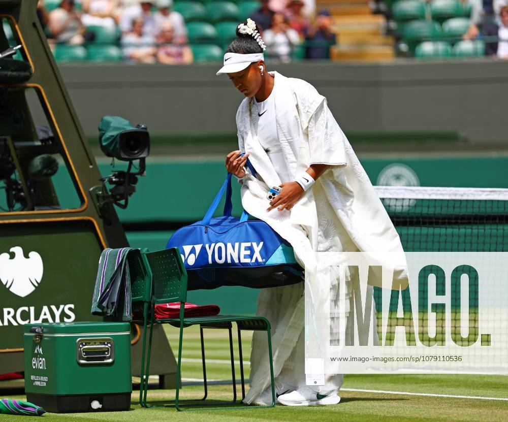 Naomi Osaka ahead of her third round match Wimbledon Tennis Championships, Day 5, The All England Lawn Tennis and Croquet Club, London, UK - 03 Jul 2026London The All England Lawn Tennis and United Kingdom