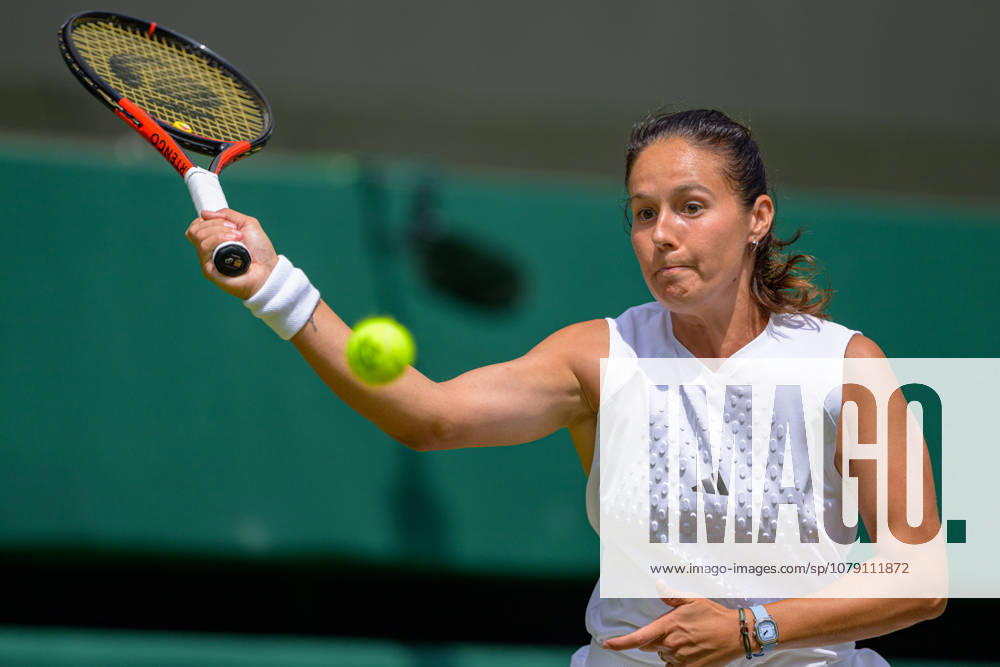 Day Five: The Championships - Wimbledon 2026 LONDON, ENGLAND JULY 03 - Daria Kasatkina of Australia during Ladies Single Third Round against Naomi Osaka of Japan at The Wimbledon Lawn Tennis Championship at Wimbledon on July 03, 2026 in London, England. (Photo by Keeran Marquis)
