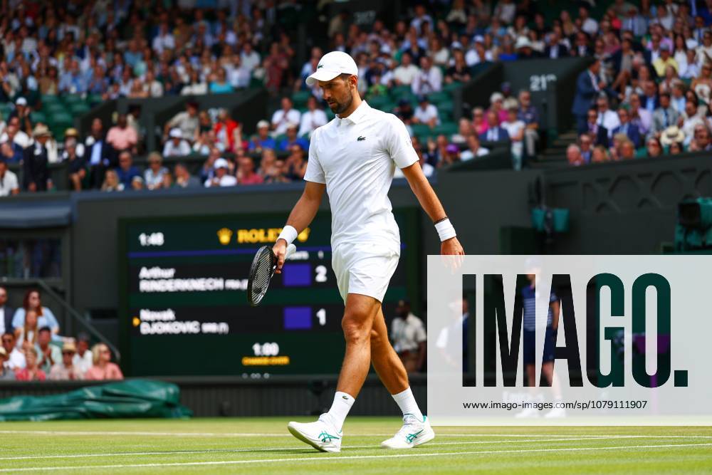 Novak Djokovic during his third round match Wimbledon Tennis Championships, Day 5, The All England Lawn Tennis and Croquet Club, London, UK - 03 Jul 2026London The All England Lawn Tennis and United Kingdom
