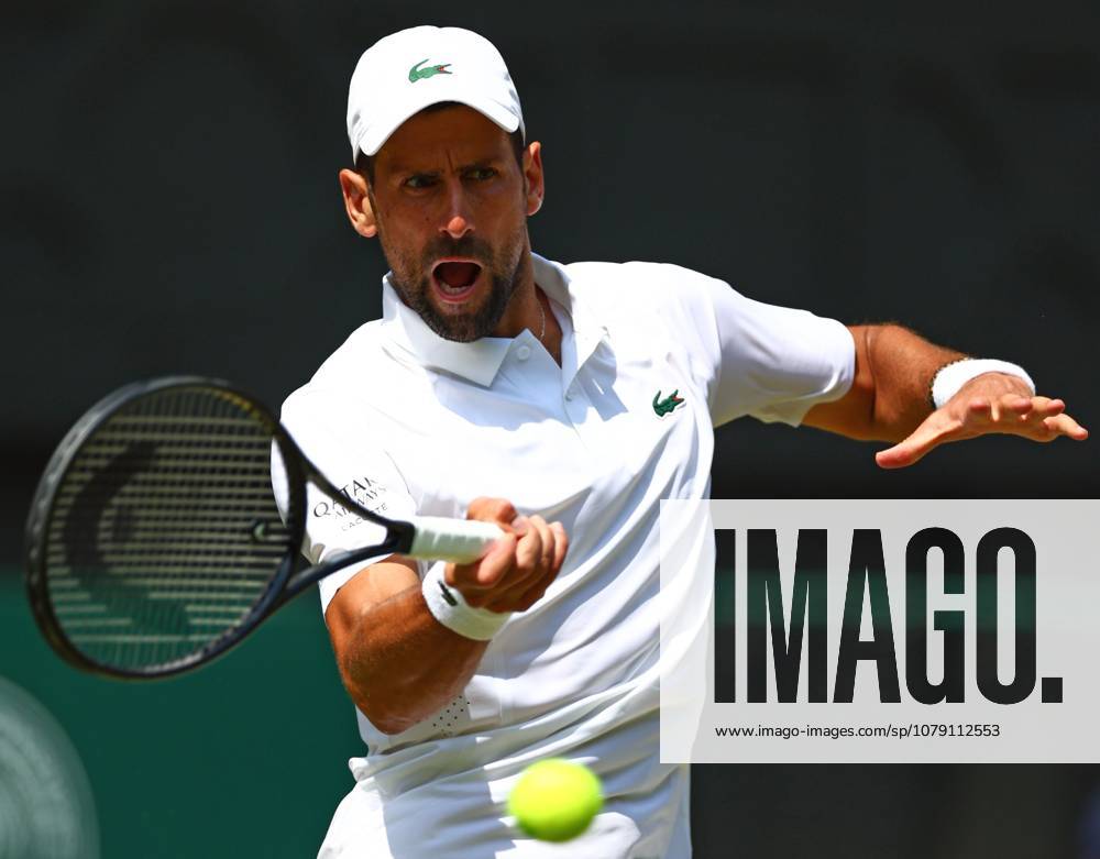 Novak Djokovic during his third round match Wimbledon Tennis Championships, Day 5, The All England Lawn Tennis and Croquet Club, London, UK - 03 Jul 2026London The All England Lawn Tennis and United Kingdom