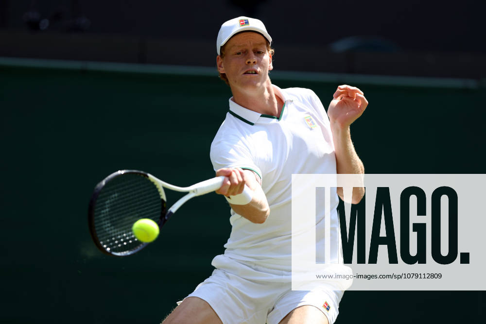 Jannik Sinner during his third round match Wimbledon Tennis Championships, Day 5, The All England Lawn Tennis and Croquet Club, London, UK - 03 Jul 2026London The All England Lawn Tennis and United Kingdom