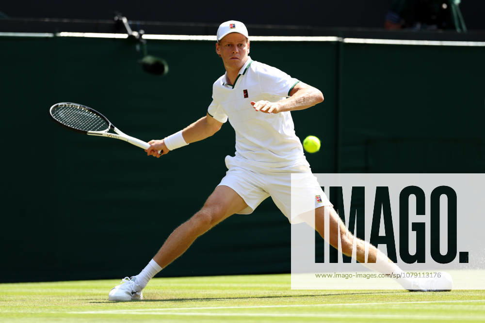 Jannik Sinner during his third round match Wimbledon Tennis Championships, Day 5, The All England Lawn Tennis and Croquet Club, London, UK - 03 Jul 2026London The All England Lawn Tennis and United Kingdom