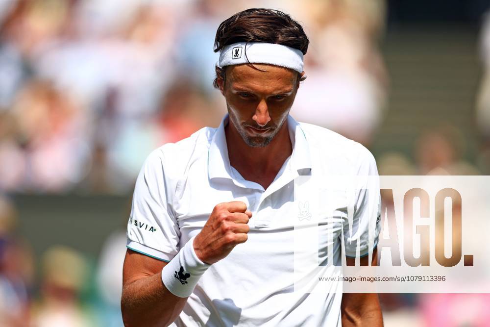 Arthur Rinderknech during his third round match Wimbledon Tennis Championships, Day 5, The All England Lawn Tennis and Croquet Club, London, UK - 03 Jul 2026London The All England Lawn Tennis and United Kingdom