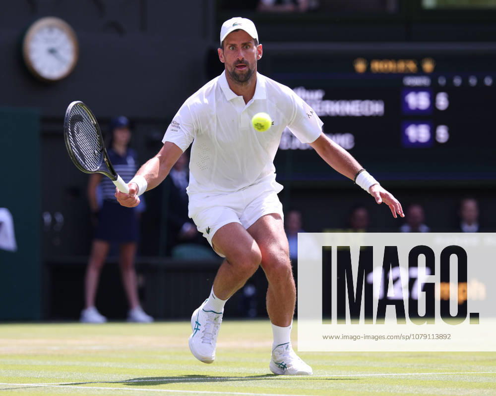 Novak Djokovic (SRB), Men s Singles, Wimbledon 2026 Grand Slam, ITF, ATP, WTA, AELTC, London, Great Britain
