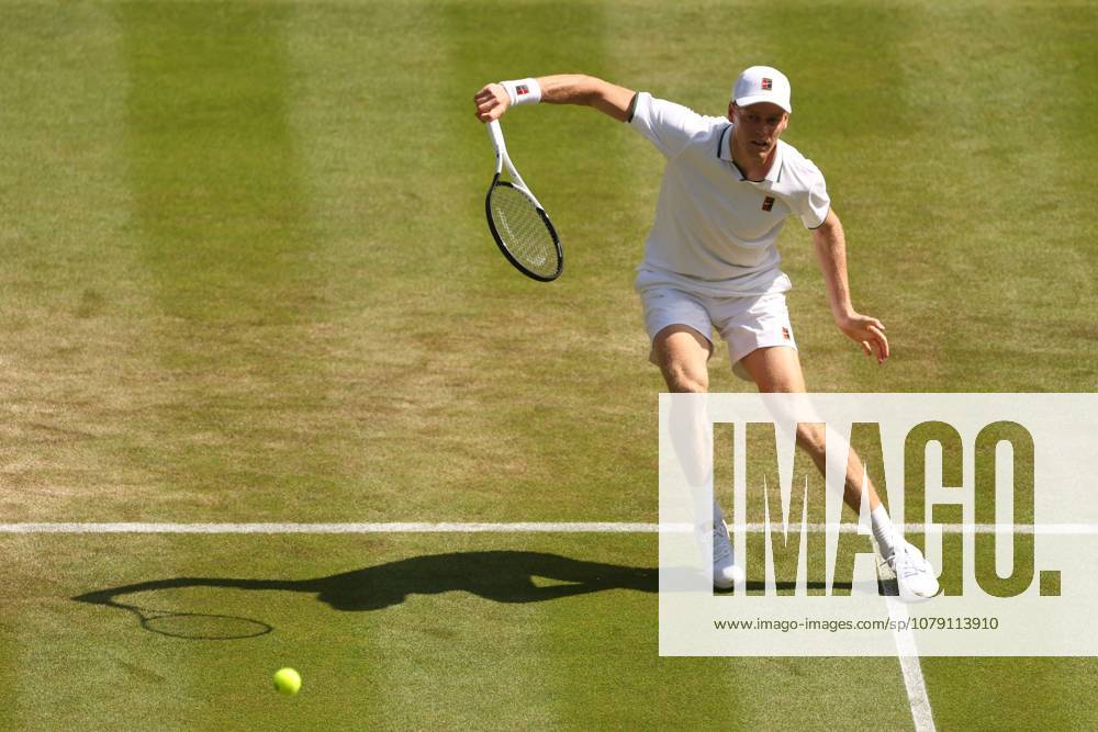Jannik Sinner during his third round match Wimbledon Tennis Championships, Day 5, The All England Lawn Tennis and Croquet Club, London, UK - 03 Jul 2026London The All England Lawn Tennis and United Kingdom