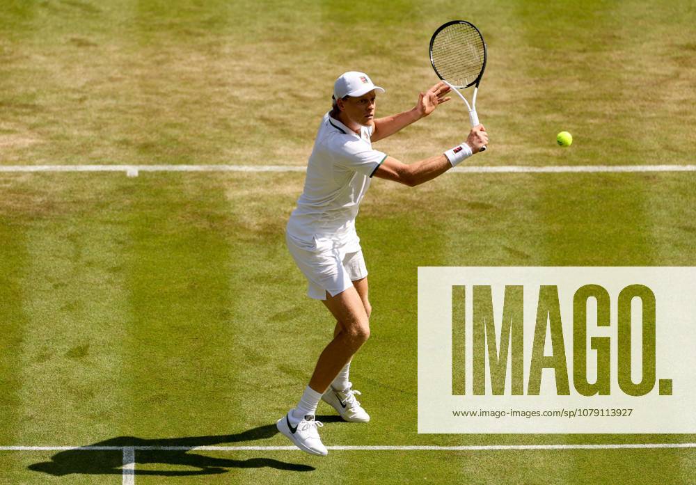Jannik Sinner during his third round match Wimbledon Tennis Championships, Day 5, The All England Lawn Tennis and Croquet Club, London, UK - 03 Jul 2026London The All England Lawn Tennis and United Kingdom