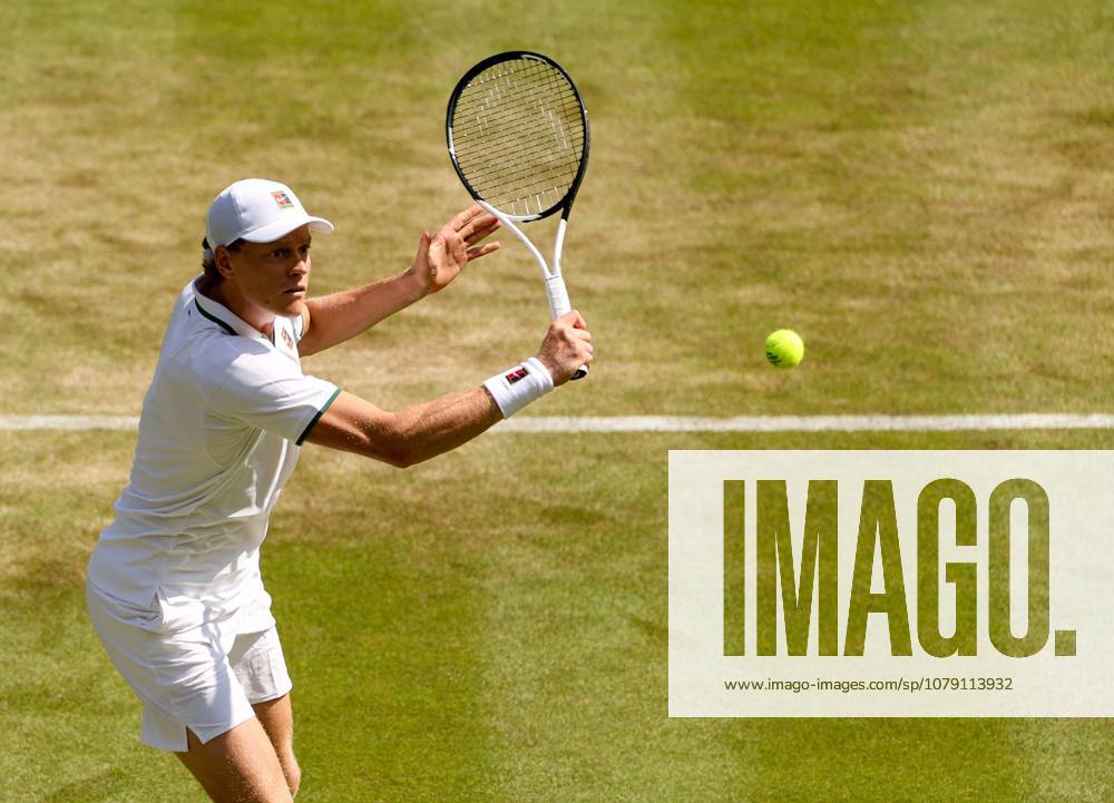 Jannik Sinner during his third round match Wimbledon Tennis Championships, Day 5, The All England Lawn Tennis and Croquet Club, London, UK - 03 Jul 2026London The All England Lawn Tennis and United Kingdom