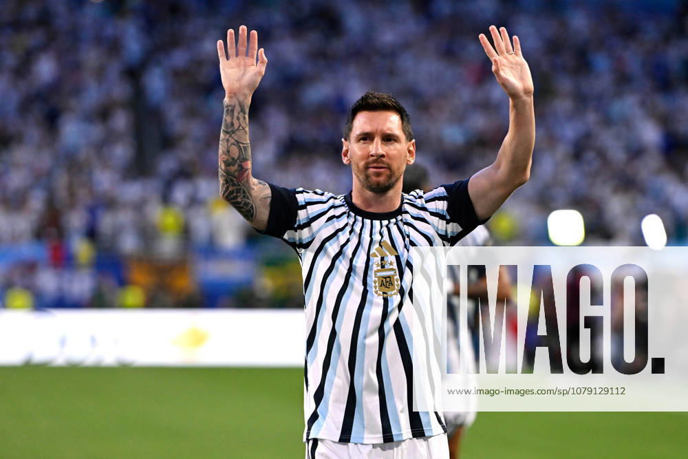 2026-07-04 Argentina v Cabo Verde - Round Of 32 - FIFA World Cup, WM, Weltmeisterschaft, Fussball 2026 MIAMI GARDENS, UNITED STATES - JULY 3: Lionel Messi of Argentina during the Round Of 32 - FIFA World Cup 2026 match between Argentina and Cabo Verde at Miami Stadium on July 3, 2026 in Miami Gardens, Florida. (Photo by Pablo Morano BSR Agency) Miami Gardens United States Content not available for redistribution in The Netherlands directly or indirectly through any third parties.