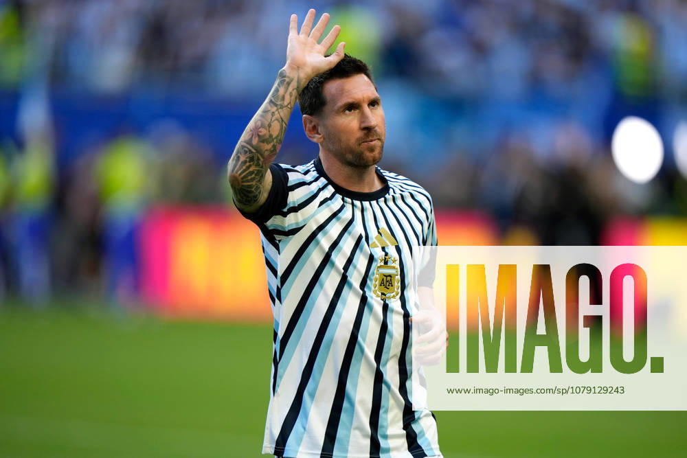 2026-07-04 Argentina v Cabo Verde - Round Of 32 - FIFA World Cup, WM, Weltmeisterschaft, Fussball 2026 MIAMI GARDENS, UNITED STATES - JULY 3: Lionel Messi of Argentina during the Round Of 32 - FIFA World Cup 2026 match between Argentina and Cabo Verde at Miami Stadium on July 3, 2026 in Miami Gardens, Florida. (Photo by Pablo Morano BSR Agency) Miami Gardens United States Content not available for redistribution in The Netherlands directly or indirectly through any third parties.
