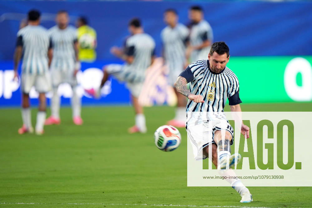2026-07-04 Argentina v Cabo Verde - Round Of 32 - FIFA World Cup, WM, Weltmeisterschaft, Fussball 2026 MIAMI GARDENS, UNITED STATES - JULY 3: Lionel Messi of Argentina during the Round Of 32 - FIFA World Cup 2026 match between Argentina and Cabo Verde at Miami Stadium on July 3, 2026 in Miami Gardens, Florida. (Photo by Pablo Morano BSR Agency) Miami Gardens United States Content not available for redistribution in The Netherlands directly or indirectly through any third parties.