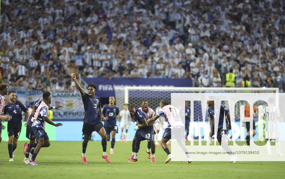 (260704) -- MIAMI, July 4, 2026 -- Sidny Lopes Cabral (No.13) of Cabo Verde celebrates scoring in the extra time during the round of 32 match between Argentina and Cabo Verde at the 2026 FIFA World Cup, WM, Weltmeisterschaft, Fussball at Miami Stadium, Miami, the United States, July 3, 2026. ) (SP)U.S.-MIAMI-FOOTBALL-FIFA WORLD CUP-ROUND OF 32-ARGENTINA VS CABO VERDE ZhangxChen