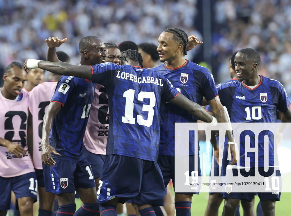 (260704) -- MIAMI, July 4, 2026 -- Sidny Lopes Cabral (No.13) of Cabo Verde celebrates scoring in the extra time during the round of 32 match between Argentina and Cabo Verde at the 2026 FIFA World Cup, WM, Weltmeisterschaft, Fussball at Miami Stadium, Miami, the United States, July 3, 2026. ) (SP)U.S.-MIAMI-FOOTBALL-FIFA WORLD CUP-ROUND OF 32-ARGENTINA VS CABO VERDE ZhangxChen
