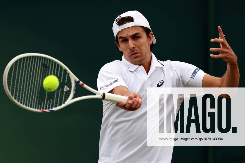 Zachary Svajda during his third round match Wimbledon Tennis Championships, Day 6, The All England Lawn Tennis and Croquet Club, London, UK - 04 Jul 2026London The All England Lawn Tennis and United Kingdom