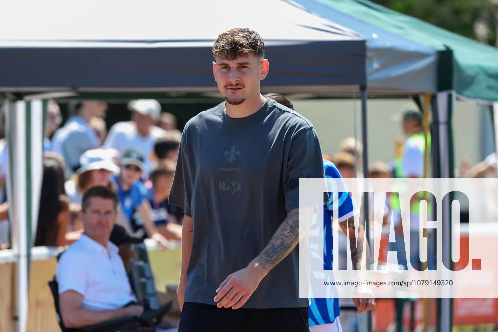 Friendly match in celebration of SG Arheilgen’s 150th anniversary, SG Arheilgen vs. SV Darmstadt 98 (from left), Matej Maglica (SV Darmstadt 98), Private. DFL and DFB regulations prohibit any use of photographs as image sequences and or quasi-video.