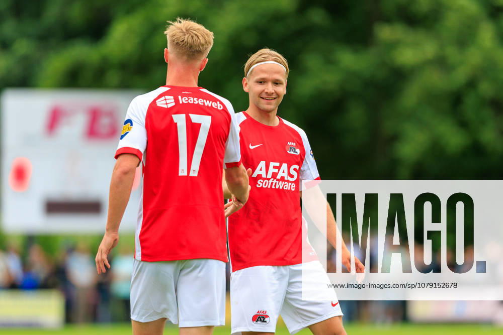 2026-07-04 - Friendly match DIRKSHORN, NETHERLANDS - JULY 4: Matej Sin of AZ Alkmaar during the Friendly match at Sportpark Dirkshorn on July 4, 2026 in Dirkshorn, Netherlands Dirkshorn Sportpark Dirkshorn Netherlands Content not available for redistribution in The Netherlands directly or indirectly through any third parties.