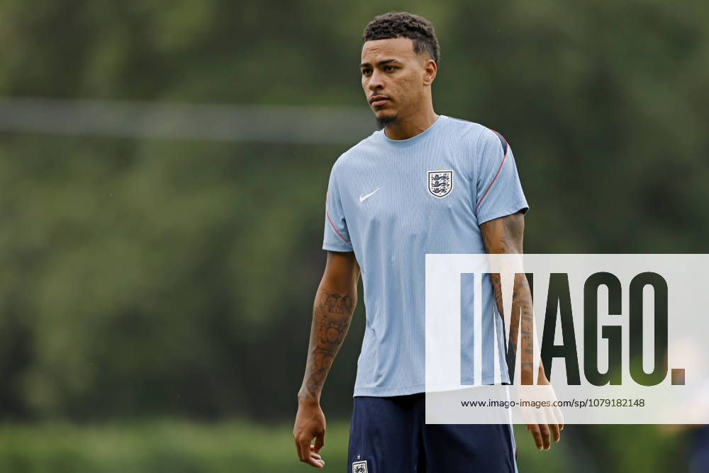 4th July 2026; Pumas La Cantera training center, Mexico City, Mexico; FIFA World Cup, WM, Weltmeisterschaft, Fussball Football, England Training Session; Morgan Rogers of the England looks on HeulerxAndrey DiaEsportivo