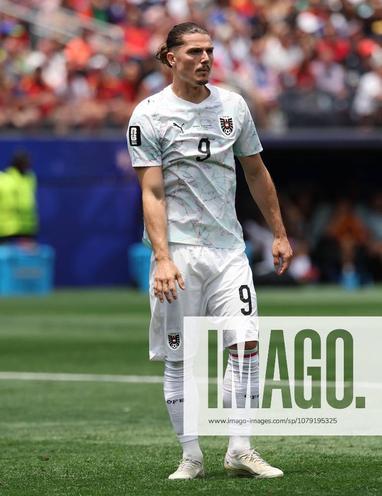 . - Spain v Austria, FIFA World Cup, WM, Weltmeisterschaft, Fussball 2026, Round Of 32, Los Angeles Stadium, Los Angeles, USA, 2nd July 2026. DC Photos Crystal Pix Marcel Sabitzer of Austria national team, Nationalteam - Spain v Austria, FIFA World Cup 2026, Round Of 32, Los Angeles Stadium, Los Angeles, USA, 2nd July 2026. DC Photos Crystal Pix Los Angeles Los Angeles Stadium United States Of America