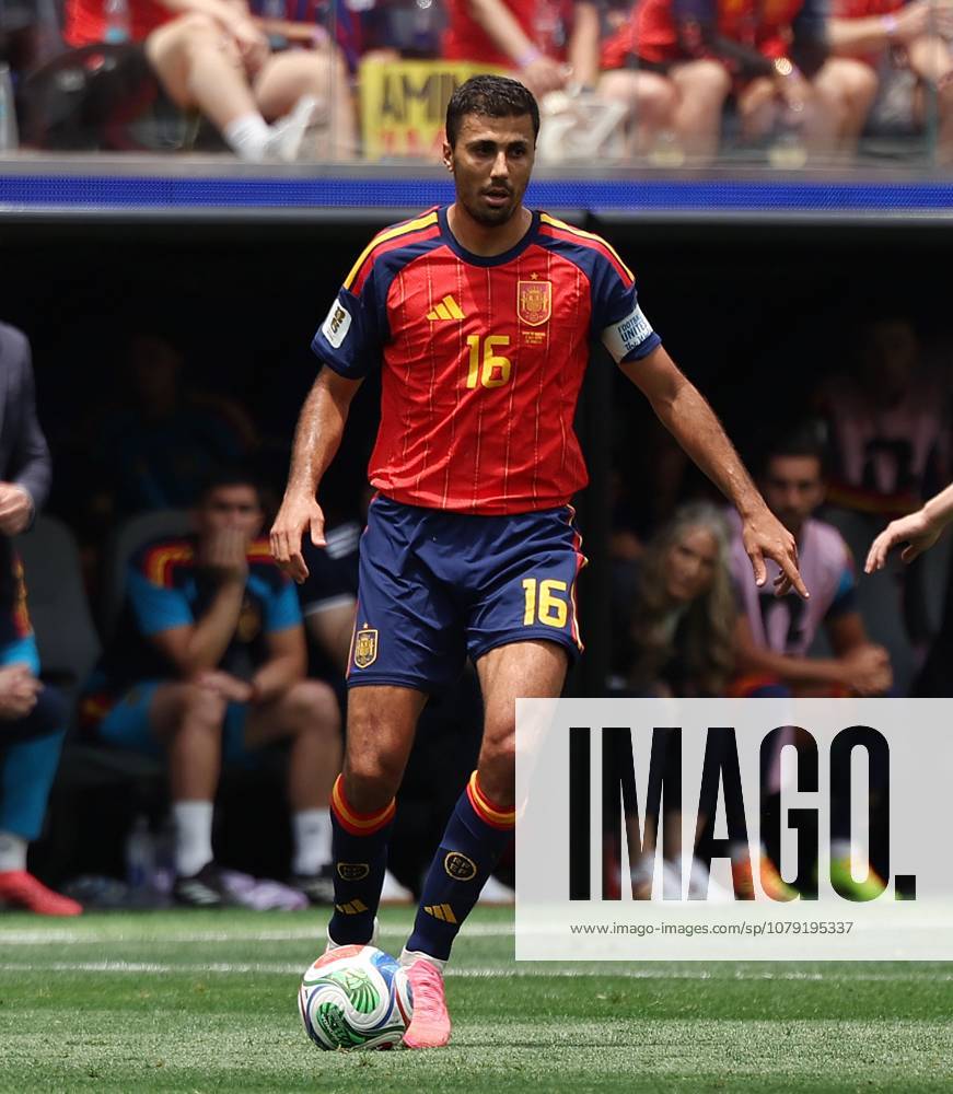 . - Spain v Austria, FIFA World Cup, WM, Weltmeisterschaft, Fussball 2026, Round Of 32, Los Angeles Stadium, Los Angeles, USA, 2nd July 2026. DC Photos Crystal Pix Rodri of Spain national team, Nationalteam - Spain v Austria, FIFA World Cup 2026, Round Of 32, Los Angeles Stadium, Los Angeles, USA, 2nd July 2026. DC Photos Crystal Pix Los Angeles Los Angeles Stadium United States Of America
