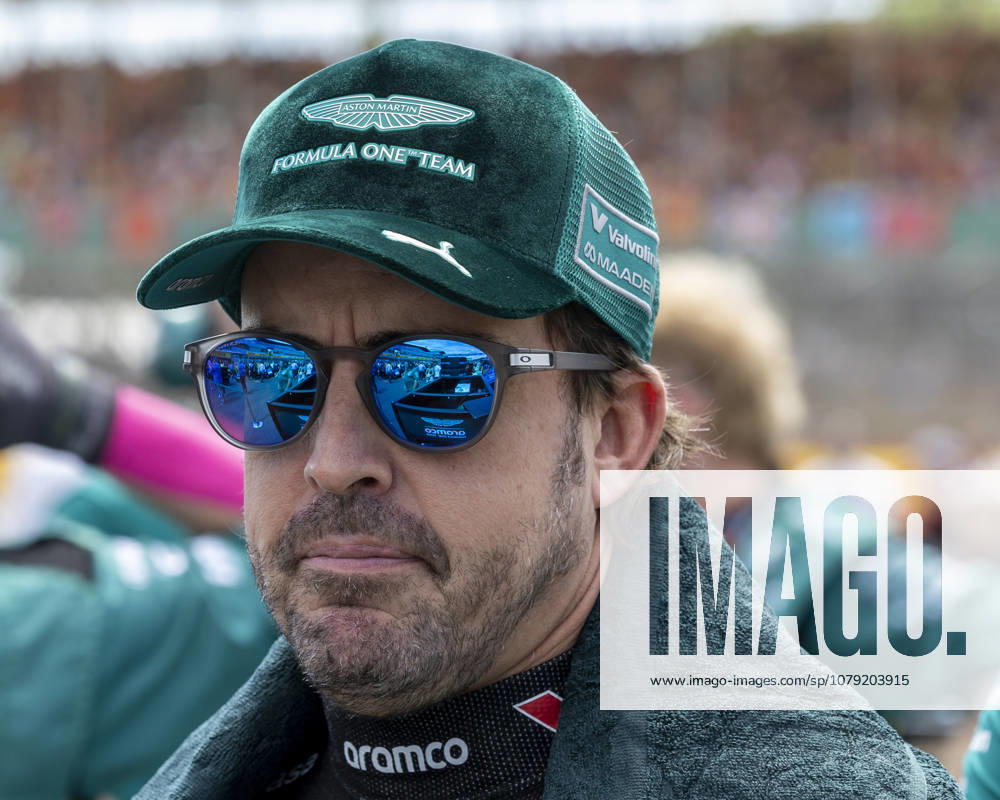 5th July 2026; Silverstone Circuit, Northamptonshire, England; FIA Formula 1 2026 British F1 Grand Prix; Race Day; Aston Martin Aramco F1 Team driver Fernando Alonso TimxWilliams
