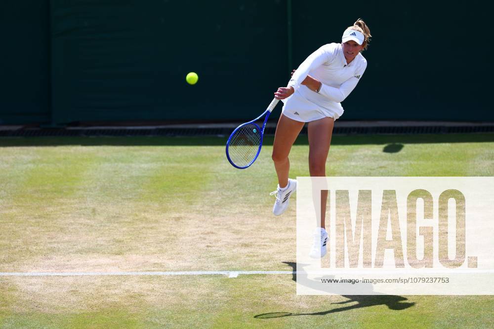 Ashlyn Krueger during her fourth round match Wimbledon Tennis Championships, Day 8, The All England Lawn Tennis and Croquet Club, London, UK - 06 Jul 2026London The All England Lawn Tennis and United Kingdom